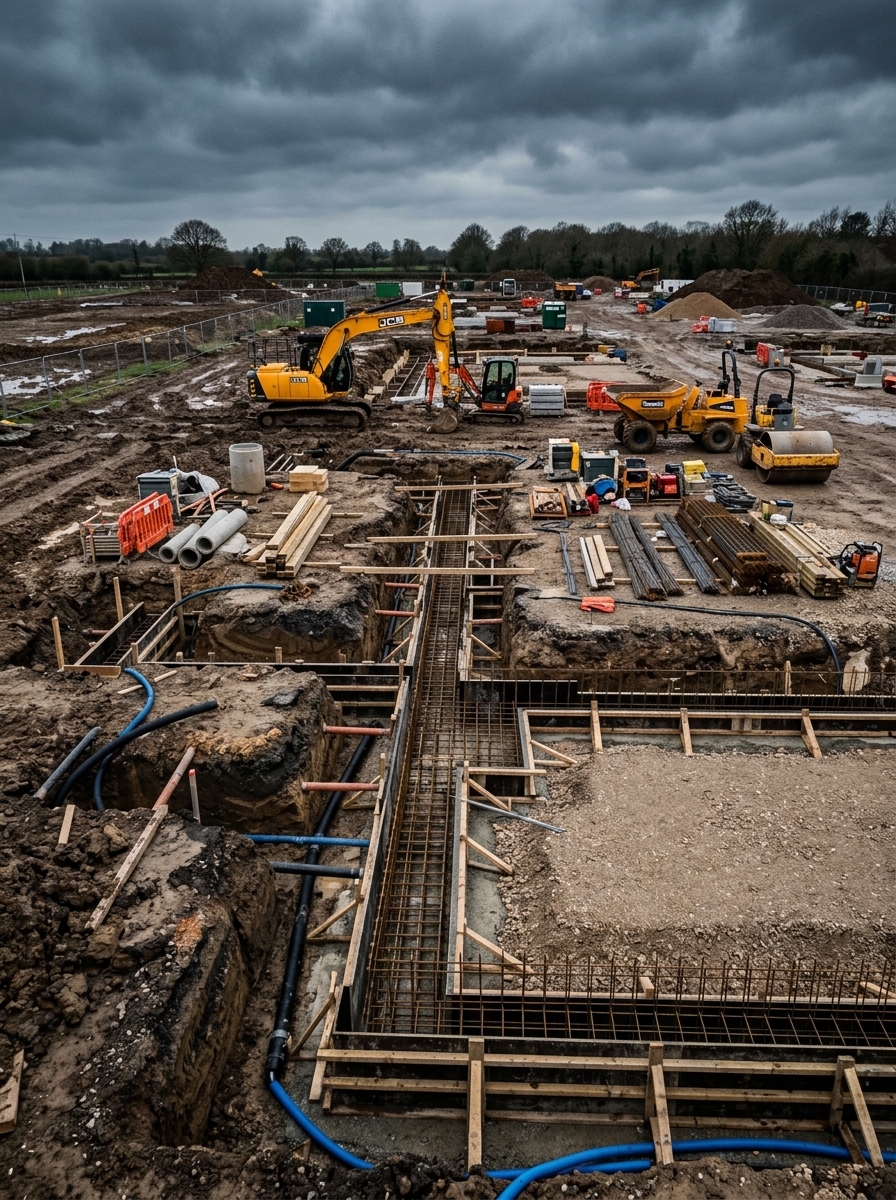 Ground works